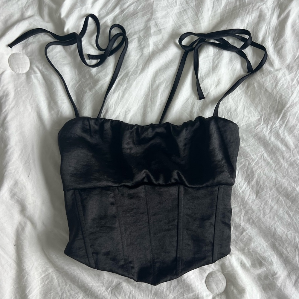 PacSun Satin Corset Top